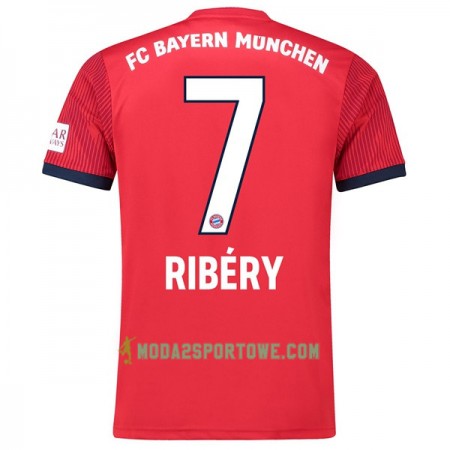 Koszulka Bayern Monachium Ribery 7 Domowe Stroje Piłkarskie 2018/19 Krótki Rękaw